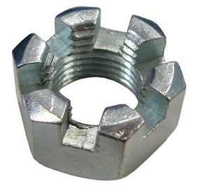 Hex Full Slotted Nut